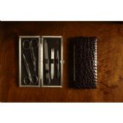 Cosmetic gift set manicure set in pvc pouch images