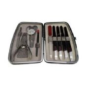 Manicure set with zipper metal frame business gift promotional images