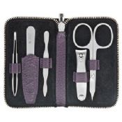 Mini metal frame personal manicure set images