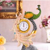 Reloj del pavo real arte decoración del hogar images