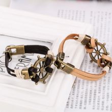 Bracelet With Leather Cord images