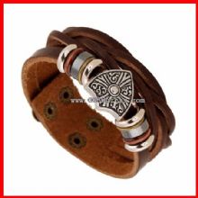 Brown Cow Leather Cuff images
