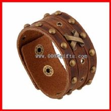 Brown Leather Bracelet images