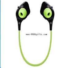Double sided stereo wireless sport bluetooth earphone images