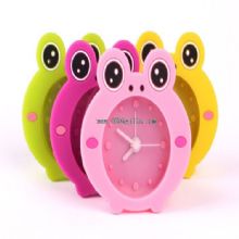 Frog shaped silicone clock images