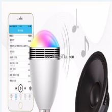 LED Bulb speaker with 3 in 1 one APP control three bulbs images