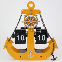 Metal anchor flip clock images