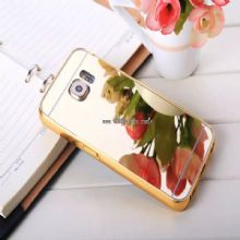 Metal mirror cover case for samsung images