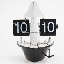 Metal ship flip clock images