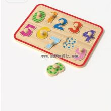Number customized jigsaw puzzle images