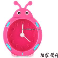silicone ladybettle shape mini alarm clock images