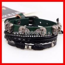 Skull Bracelet With Belts Buckle images