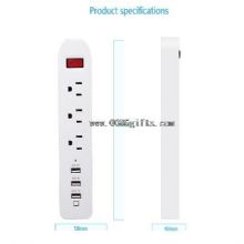 US Power Extension Socket With USB images