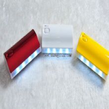 USB Potable mobile power bank with led lamps images
