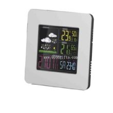 Weather station table clock images
