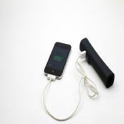 3 em 1 Bluetooth Selfie Stick banco de potência diodo emissor de luz de Flash images