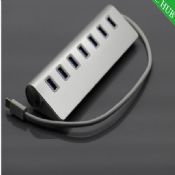 Aluminum USB HUB 3.1 with 7 port images