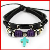 Blaue Harz Kreuz Bettelarmband images