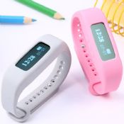 Bluetooth 4.0 saúde pulseira pulseira de Fitness Digital images
