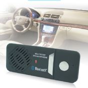 Bluetooth-bilsættet med solskærmen klip images