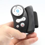 Kit de voiture mains libres Bluetooth avec guide vocal de caller id images