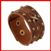 Brown Leather Bracelet images