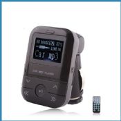 Car stereo fm transmitter MP3 player with usb input remote controller and LCD screen images