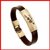 Cow Leather Cuff Bracelet images