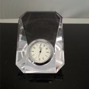 Crystal desk clock images