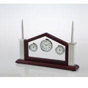 Reloj de escritorio con portalápices images