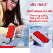 Desktop portable electric mini heater images