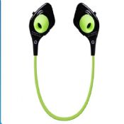 Double sided stereo wireless sport bluetooth earphone images