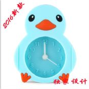 Duck shape alarm clock for kids images