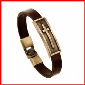 La mode Corss graver Bracelet métal images
