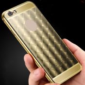 Para iPhone capa Metal ouro para-choques caso images