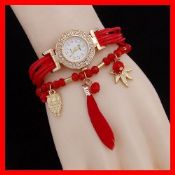 Handmade Cotton Rope Quartz Watch images