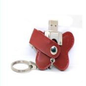 Portachiavi Flash Memory Usb in pelle images