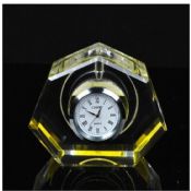 Relógio de mesa de cristal grande images