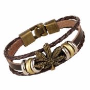 Leaf Charm armband images