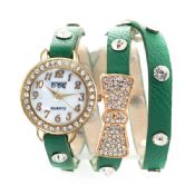 Leather BraceletDiamond Watches images