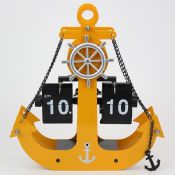 Metal anchor flip clock images