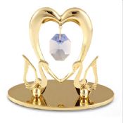 Metal Crystal Swans images