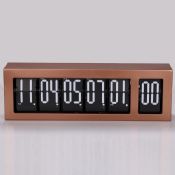 Metal five countries flip clock images