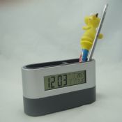 Suport stilou multifunctional calendar ceas cu alarmă images