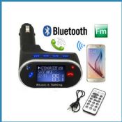 Musikk og handsfree snakker bluetooth bilmonteringssett images