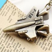 Pendant Chain Clock Airplane Design Watch images
