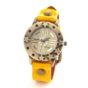 Personality leather watch images