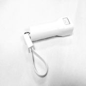 PowerBank med ficklampa och micro kabel nyckelring images