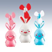 Rabbit shape mini desk fan images