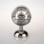 Toczenia metalowy szkielet stołowy zegar images